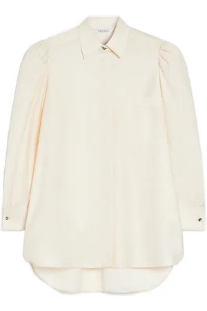 Max Mara Camicia In Raso Di Cotone