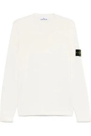 Stone Island Maglia Girocollo Leggera In Misto Cotone