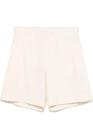 Msgm Shorts Sartoriali In Viscosa