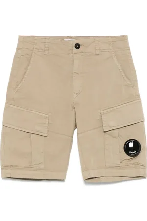 C.P. Company Shorts In Cotone Con Dettaglio Lens