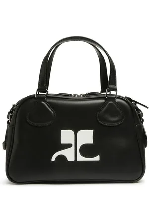 Courrèges Borsa Bowling Reedition In Pelle