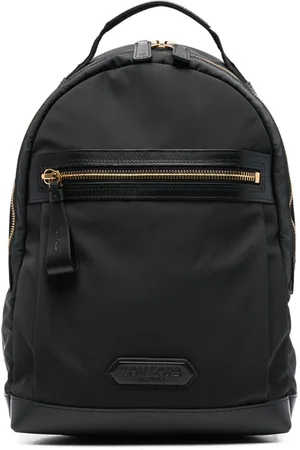 Tom Ford Zaino In Nylon Con Dettagli In Pelle
