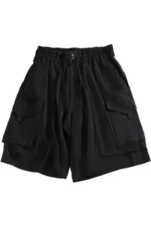 Y-3 Shorts Cargo In Rayon