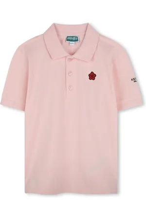 Kenzo Polo Con Patch Boke Flower