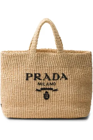 Prada Borsa Shopping In Crochet