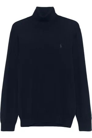 Ralph Lauren Maglione Dolcevita In Lana Fine