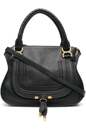 Chloé Borsa Marcie In Pelle Granata