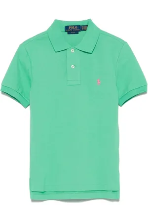 Ralph Lauren Polo Slim Fit In Piqué Di Cotone