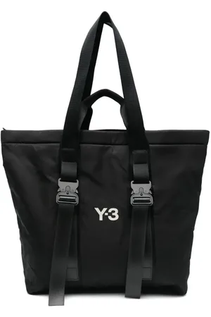 Y-3 Borsa Shopper In Nylon Con Stampa Logo