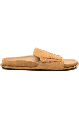 Jacquemus Sandali Bassi Mocassin In Pelle Scamosciata