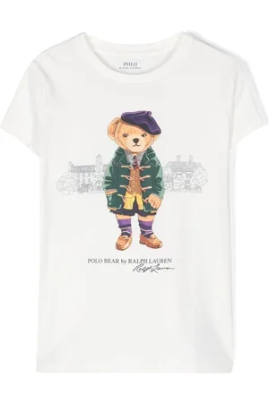 Ralph Lauren T-Shirt Polo Bear In Jersey