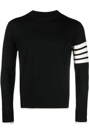 Thom Browne Pullover W/4 Bar Stripes