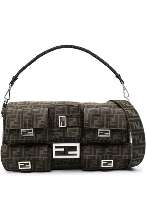 Fendi Borsa Maxi Baguette Multipocket Ff