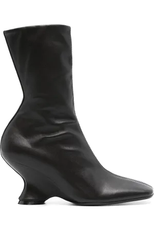 DRIES VAN NOTEN Stivaletti In Pelle Con Zeppa