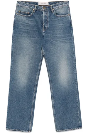 Golden Goose Jeans Loose Lavaggio Medio Stile Skater