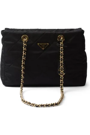 Prada Borsa Shopping Re-Edition 1995 Chaîne Medium In Re-Nylon