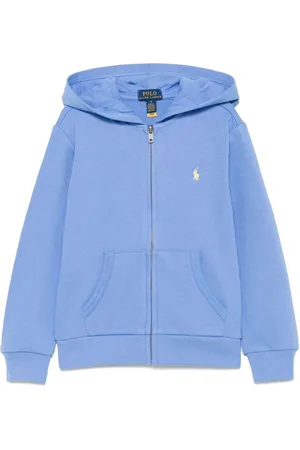 Ralph Lauren Felpa In Spugna Con Cappuccio