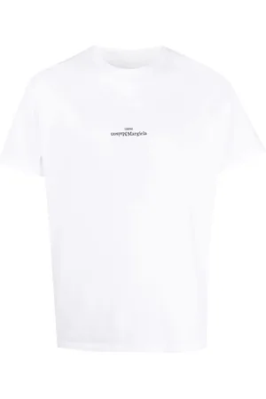 Maison Margiela T-Shirt Con Logo Distorto
