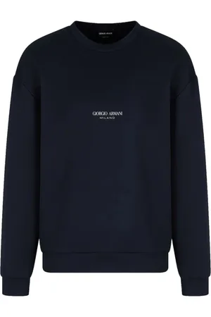 Giorgio Armani Felpa Girocollo In Jersey Di Micromodal