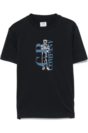 C.P. Company T-Shirt In Cotone Con Stampa British Sailor