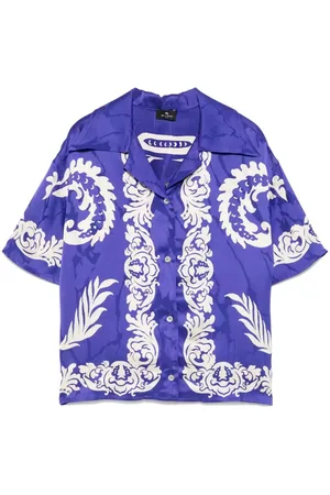 Etro Camicia In Viscosa Stampa Floreale
