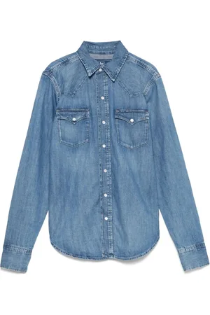 Ralph Lauren Camicia Western In Denim