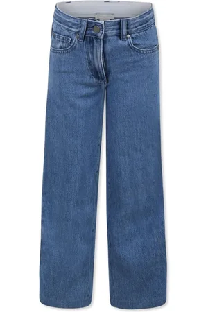 Stella McCartney Jeans In Denim Con Dettaglio Logo