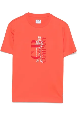 C.P. Company T-Shirt In Cotone Con Stampa British Sailor