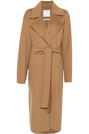 Sportmax Cappotto Con Cintura