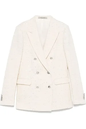 TAGLIATORE Blazer Parigi Doppiopetto Impreziosito Da Micro Paillettes