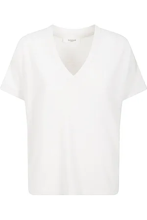 ZANONE T-Shirt In Cotone Scollo A V