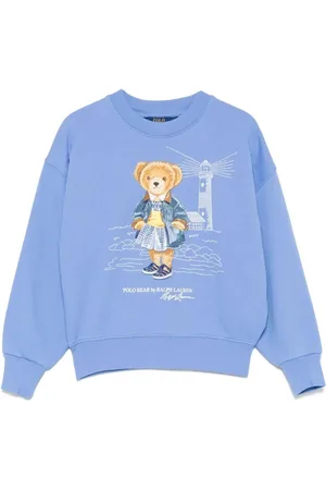 Ralph Lauren Polo Bear Terry In Leggera Spugna Di Misto Cotone