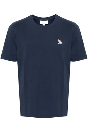 Maison Kitsuné T-Shirt Regular Con Patch Chillax Fox