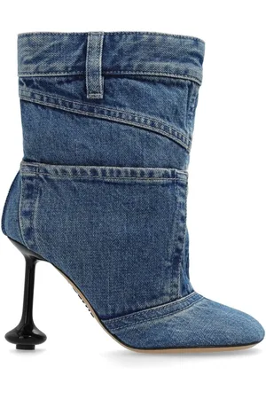 Loewe Stivaletti Toy In Denim