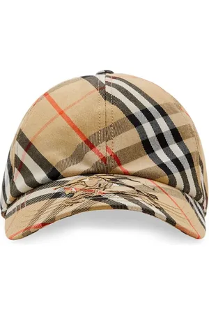 Burberry Berretto Da Baseball Check
