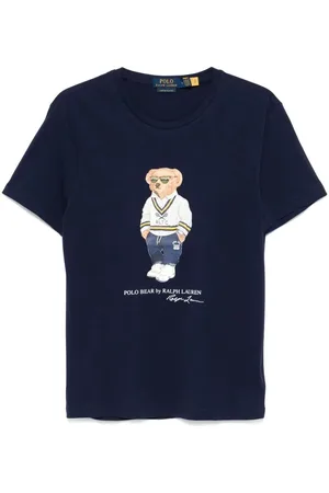 Ralph Lauren T-Shirt Polo Bear Custom Slim-Fit