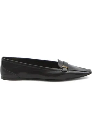 Saint Laurent Ballerine Poppy In Pelle Liscia