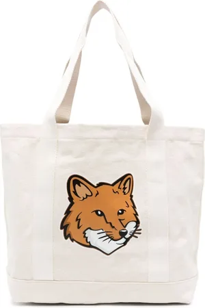 Maison Kitsuné Borsa Tote Fox Head
