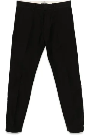 Tom Ford Pantaloni Chino In Raso Di Cotone