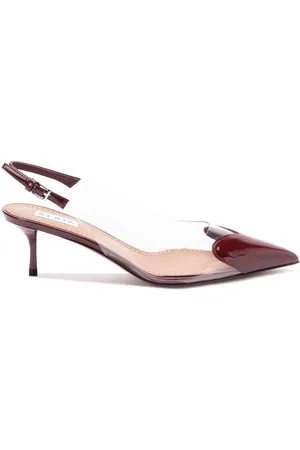 Alaïa Slingback Le Caur In Pelle Verniciata