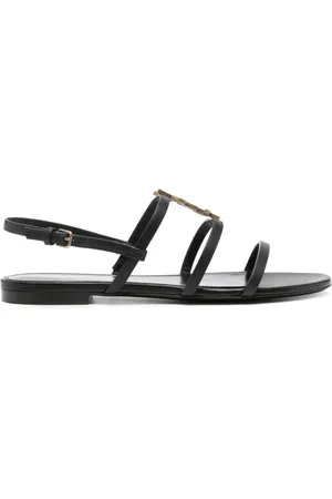 Saint Laurent Sandali Bassi Cassandre