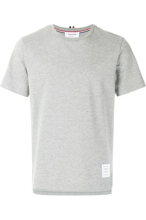 Thom Browne T-Shirt In Jersey Con Spacco Laterale