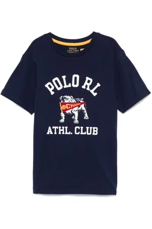 Ralph Lauren T-Shirt Stampa Athletic Club