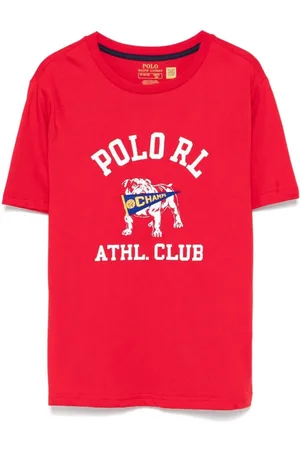 Ralph Lauren T-Shirt Stampa Athletic Club