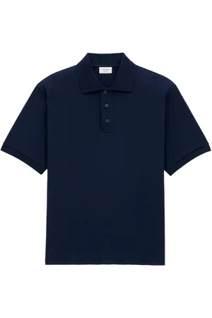 Saint Laurent Polo Cassandre In Piqué