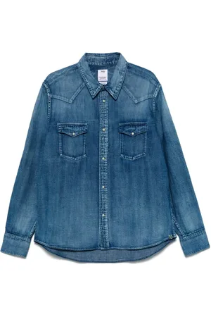 VISVIM Camicia Social Sculpture In Denim