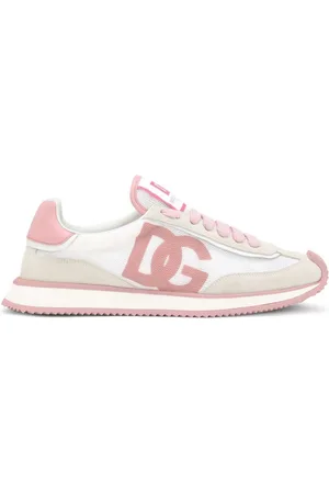 Dolce & Gabbana Sneakers Dg Cushion In Mesh E Pelle Scamosciata