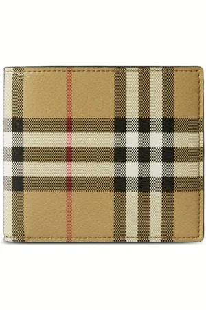 Burberry Portafoglio Con Stampa Vintage Check