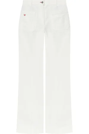 Victoria Beckham Jeans Alina Con Vita Alta E Gamba Svasata