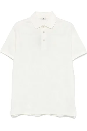 Etro Polo Con Motivo Paisley Jacquard